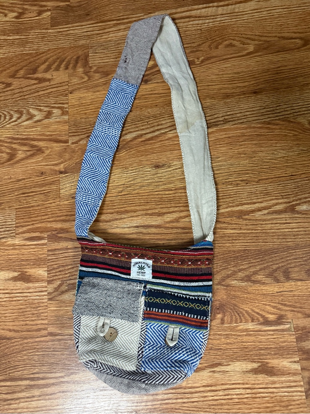 Hemp Hippie Cross Body Bag